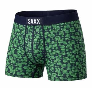 SAXX Boxer Briefs Men Small Green Golf Ball Print Ultra Super Soft NWT